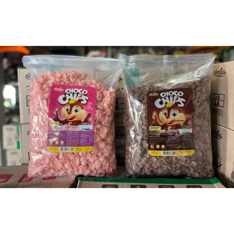 

Cemilan ChocoChips Simba Kemasan 950 GR ( Satuan )