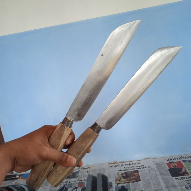 Pisau Sembelih panjang Pisau Isiris Daging Multifungsi TM TOP MADURA