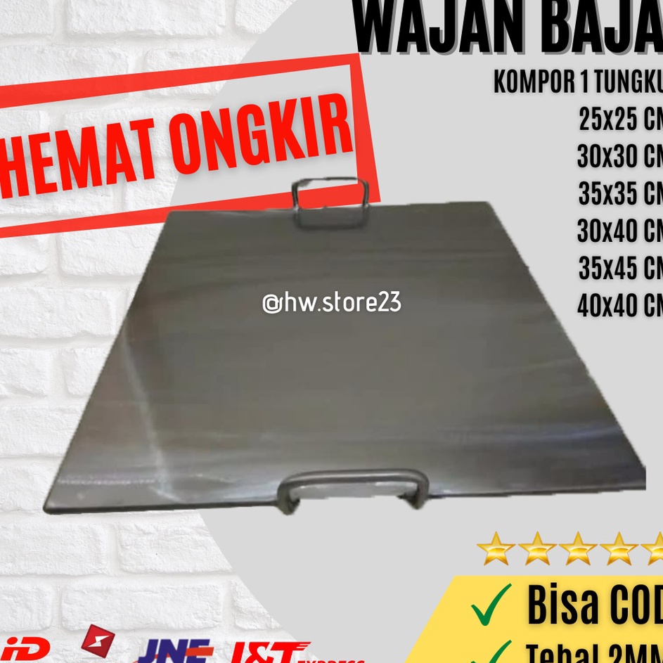 Spesial Update  BAJA 2MM HEMAT WAJAN ROTI BAKAR WAJAN BURGER  WAJAN SOSIS  WAJAN ROTI  WAJAN KEBAB