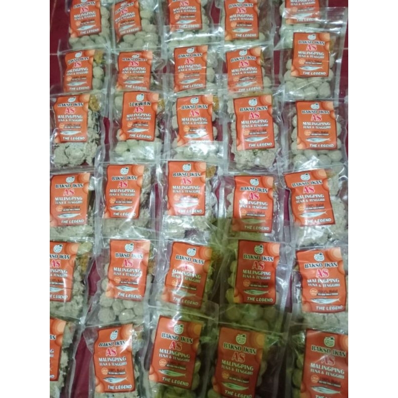 

BAKSO IKAN MALINGPING AS IKAN TUNA DAN TENGGIRI CAMPUR ISI 30 PCS BAKSO KECIL TANPA BUMBU