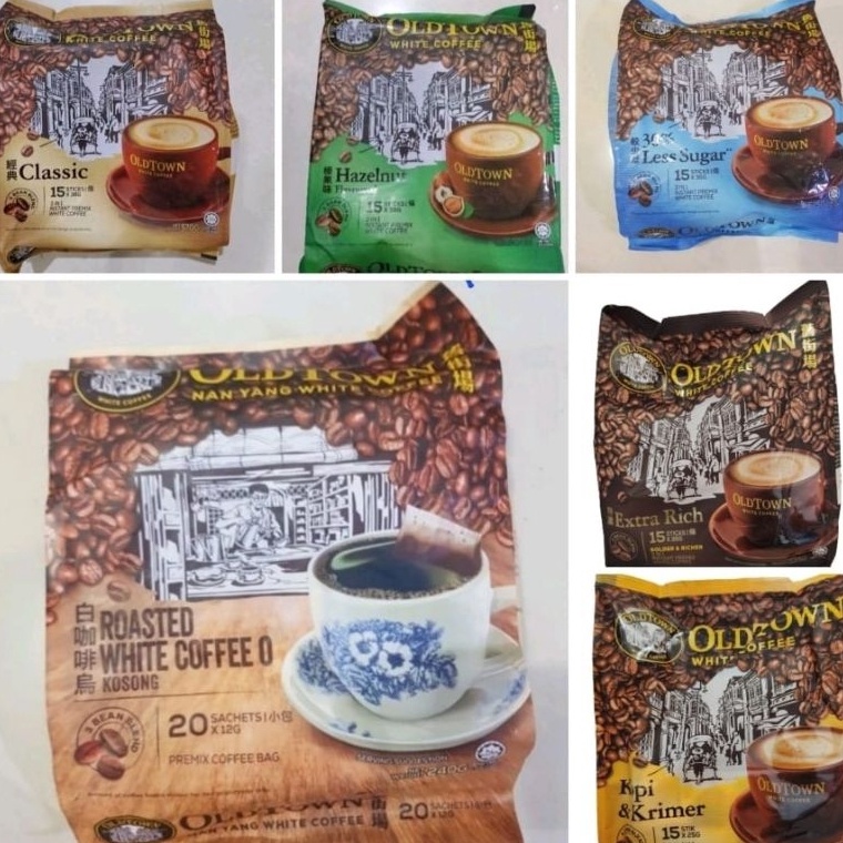 

Obral Pesanan Old town oldtown white coffee malaysia kopi 3 in 1