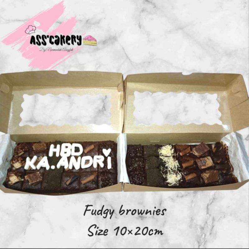 

fudgy brownies request ucapan | By ASSCAKERY