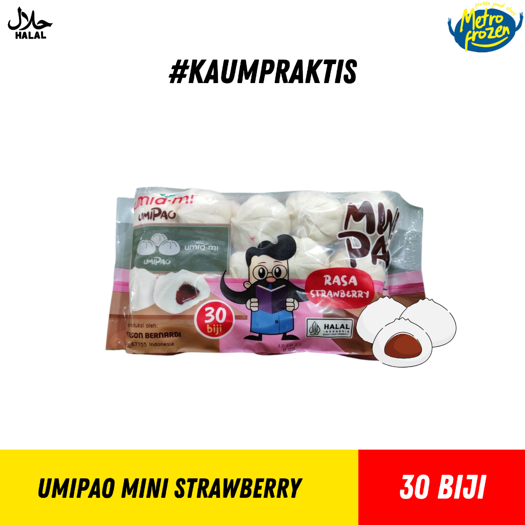 

UMIPAO MIni Rasa Strawberry (isi 30)