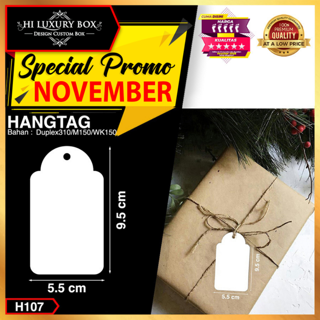 

HANGTAG|POLOS|MURAH|HIASAN|LABEL|MURAH|PACKAGING|5.5x9.5|H107