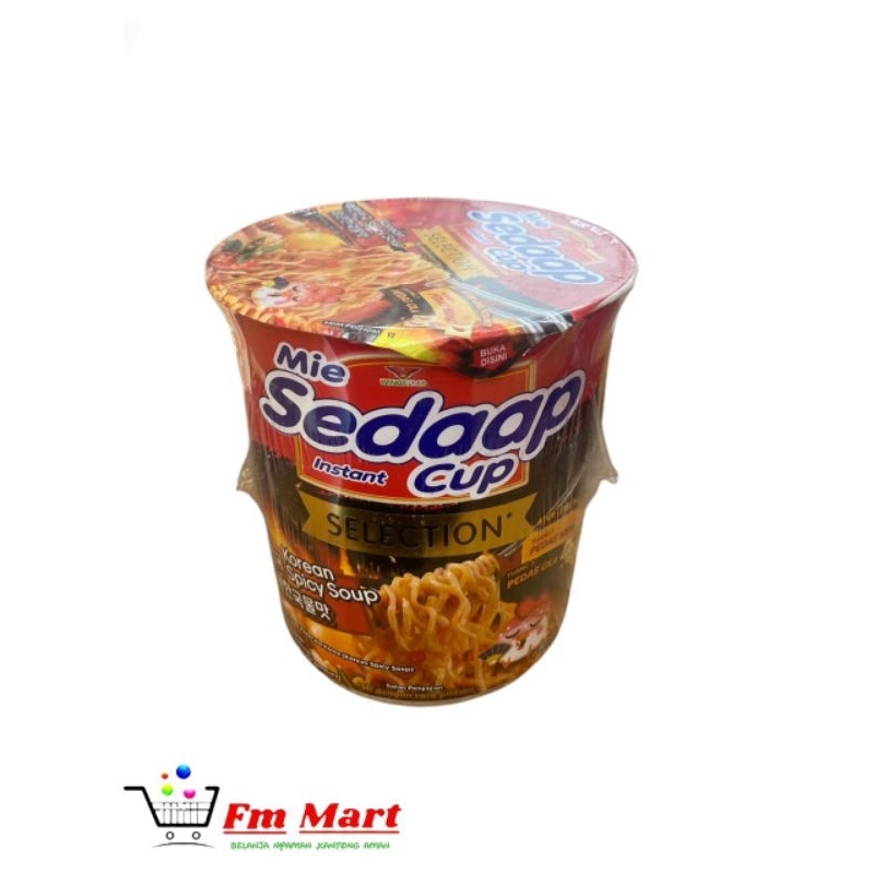 

Sedaap Korean spicy cup 75g