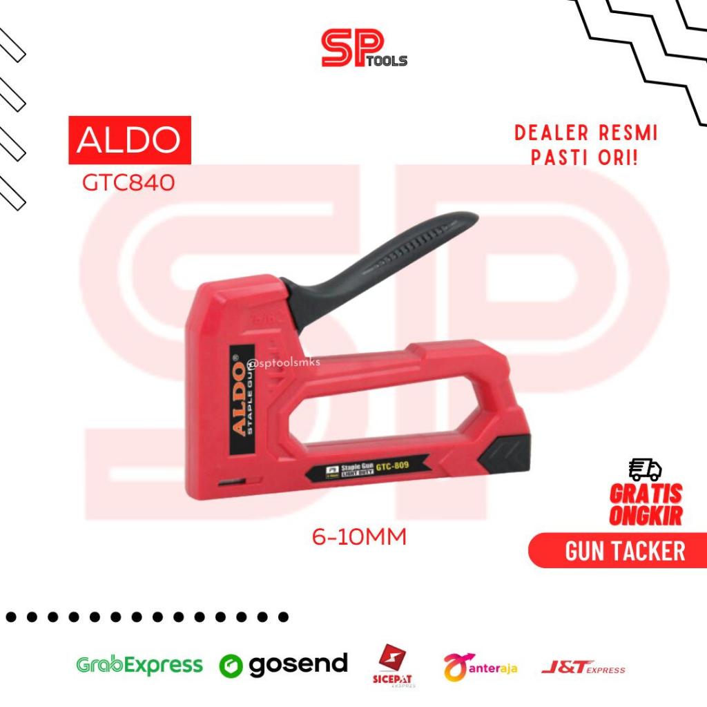 GUN TACKER / TUCKER STAPLER GUN STAPLES BODY PLASTIK ALDO GTC 840