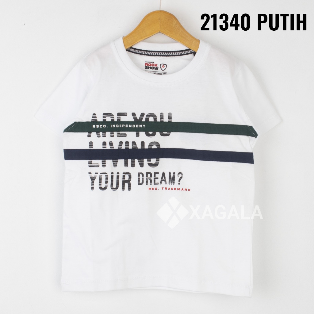 4-14 KAOS ANAK LENGAN PENDEK ROCKSHOW KIDS RO3