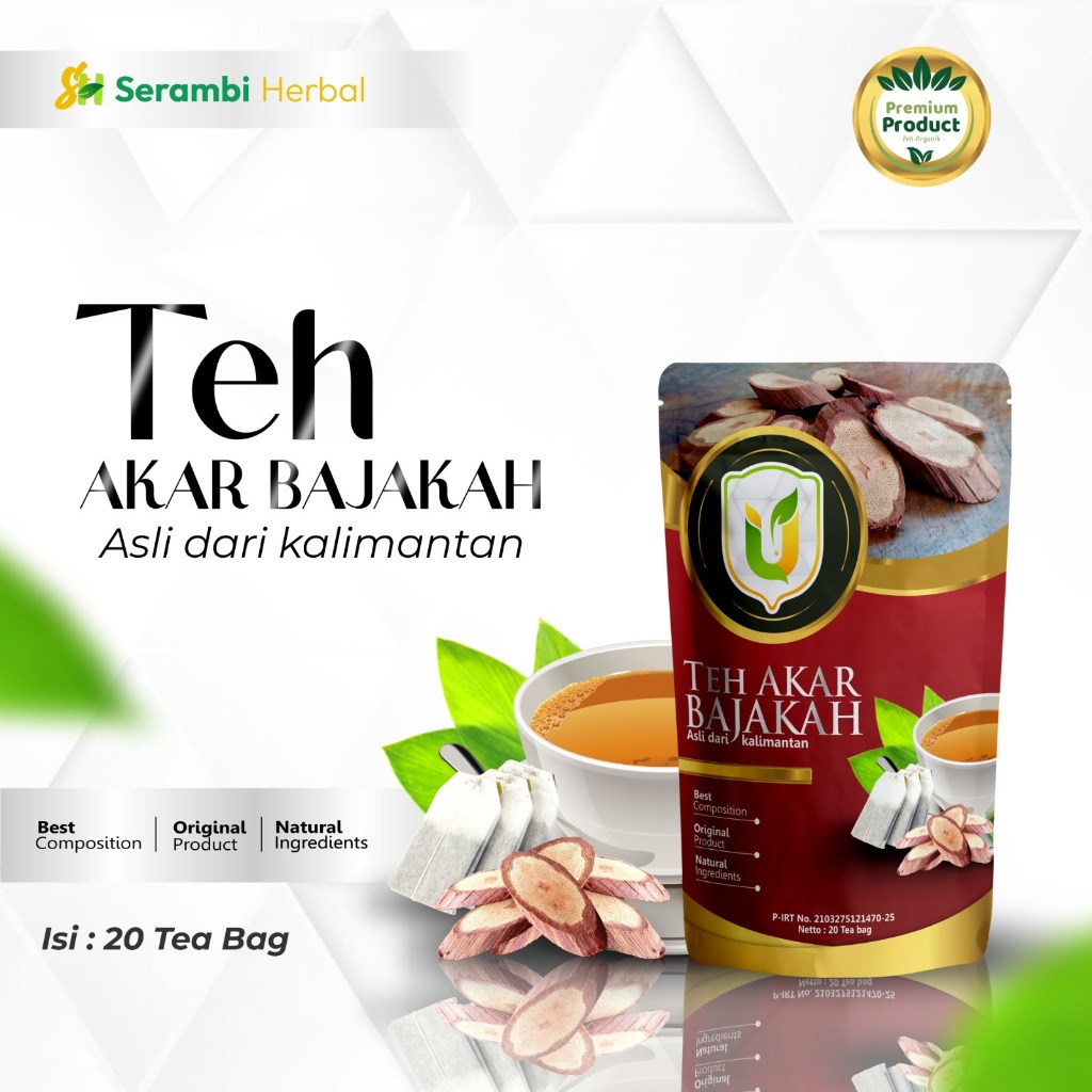 

Herbal Teh Akar Bajakah Asli Kalimantan Obat Kanker Premium Isi 20 Bag