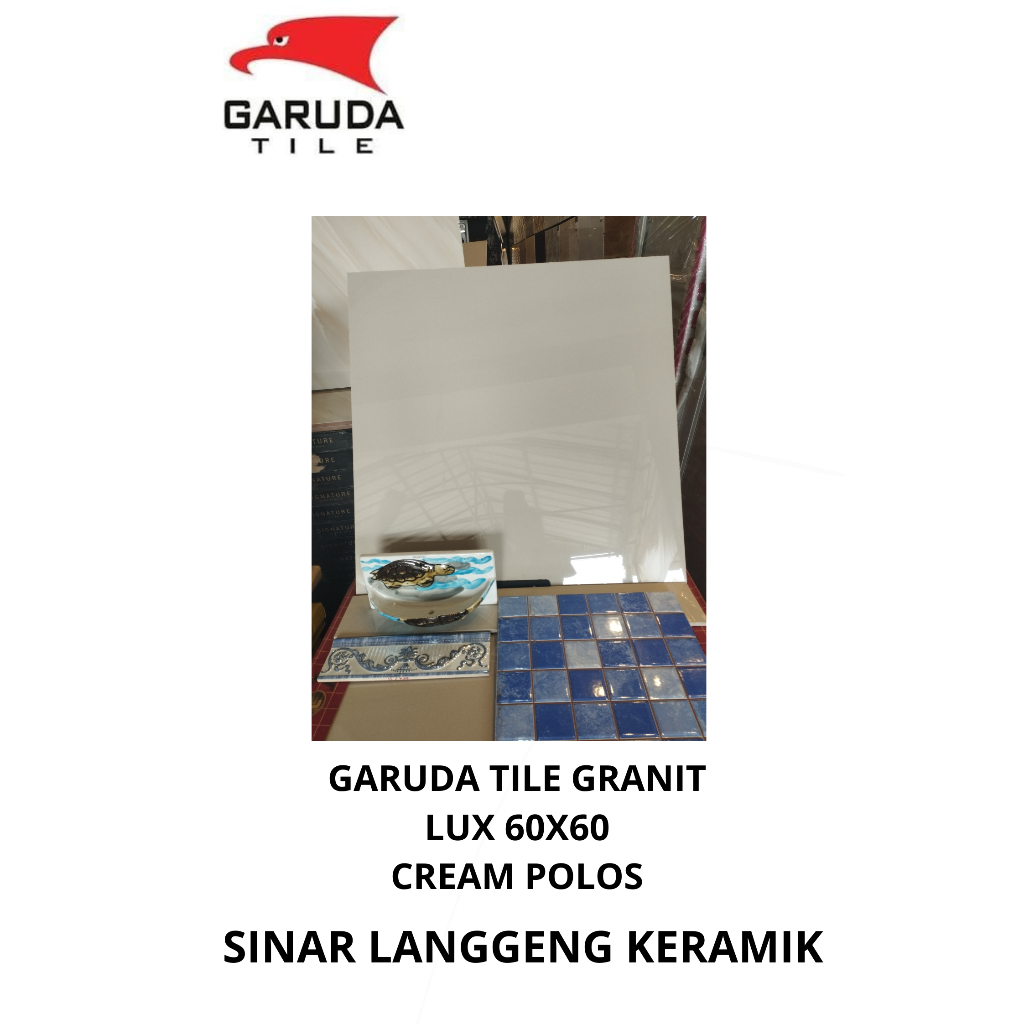 GARUDA TILE GRANIT LUX 60X60/ KERAMIK LANTAI 60X60/ GRANIT/ GLOSSY