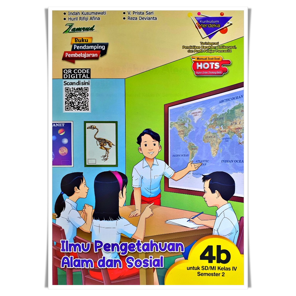 LKS IPAS IPA & IPS SD KELAS 4 SEMESTER 2 2024-2025 KURIKULUM MERDEKA | Zamrud PUTRA NUGRAHA
