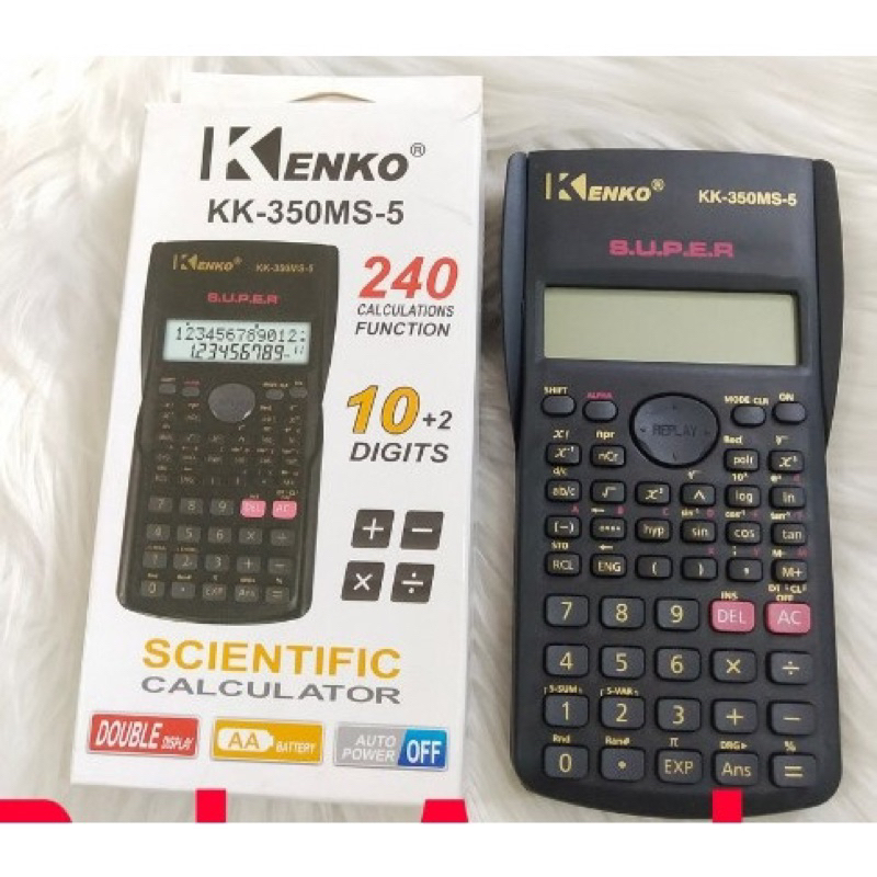 

Kalkulator Sekolah Scientific 82MS Colour - Calculator Ujian Sin Cos Tan Function 240+