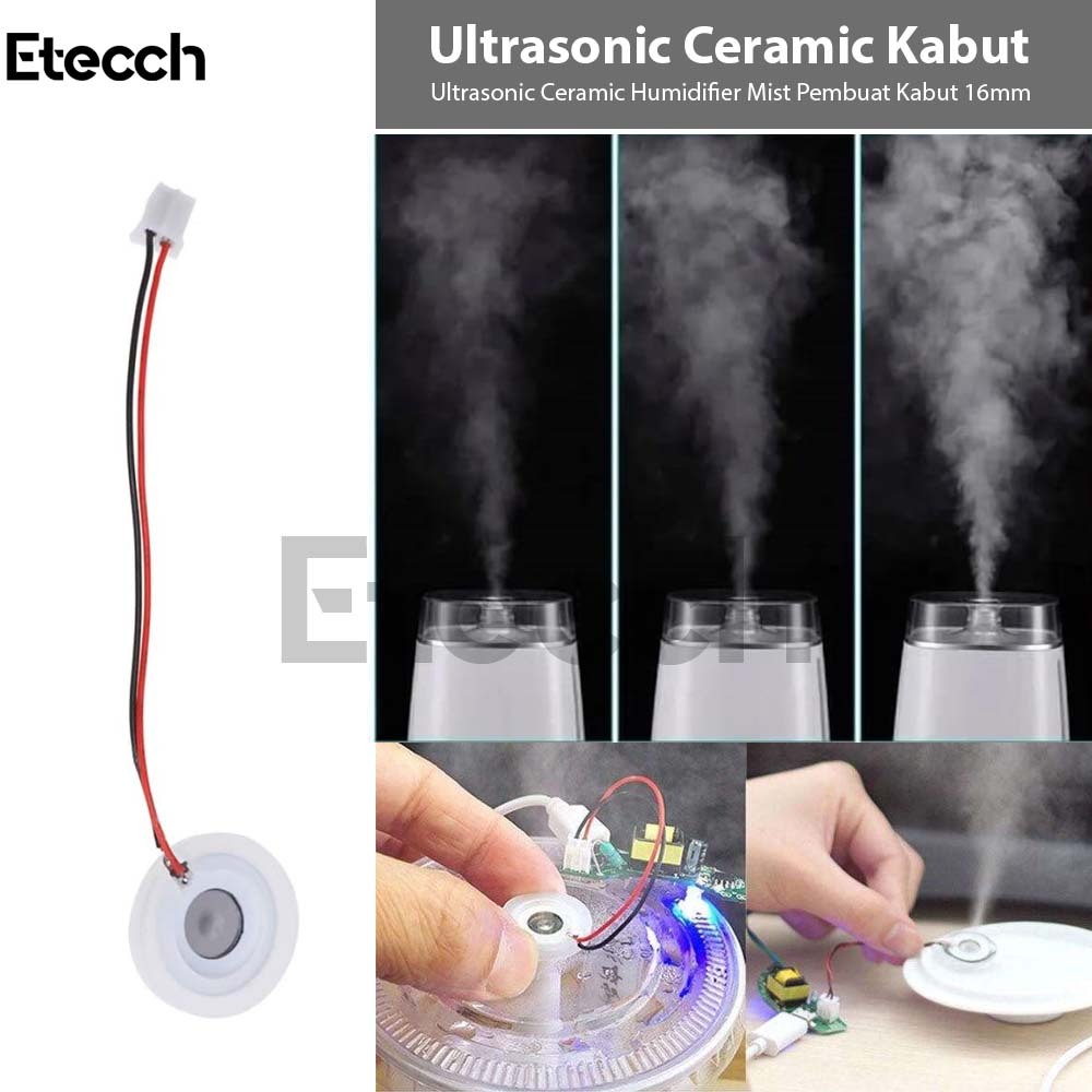 

Ultrasonic Ceramic Humidifier Mist Pembuat Kabut 16mm 1PCS