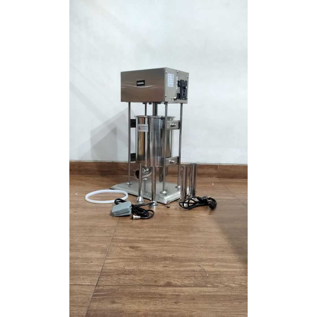 OSSEL Mesin Cetak Sosis Listrik Isi Sosis Listrik 10 Liter GRT-E10L