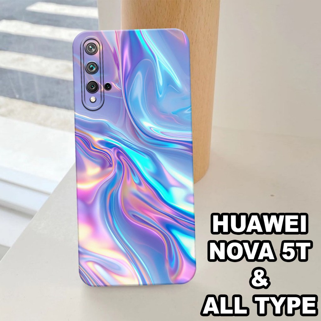 G22 - Silikon HUAWEI NOVA 5T - Softcase pro camera HUAWEI NOVA 5T - Motif PASTEL - Bahan  Karet Lent