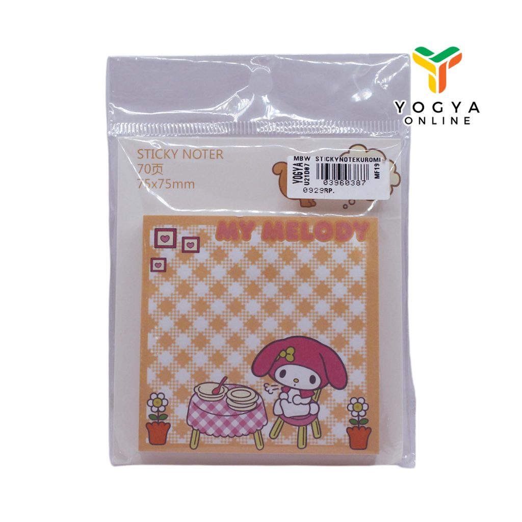

Sticky Notes Mbw Motif My Melody Orange