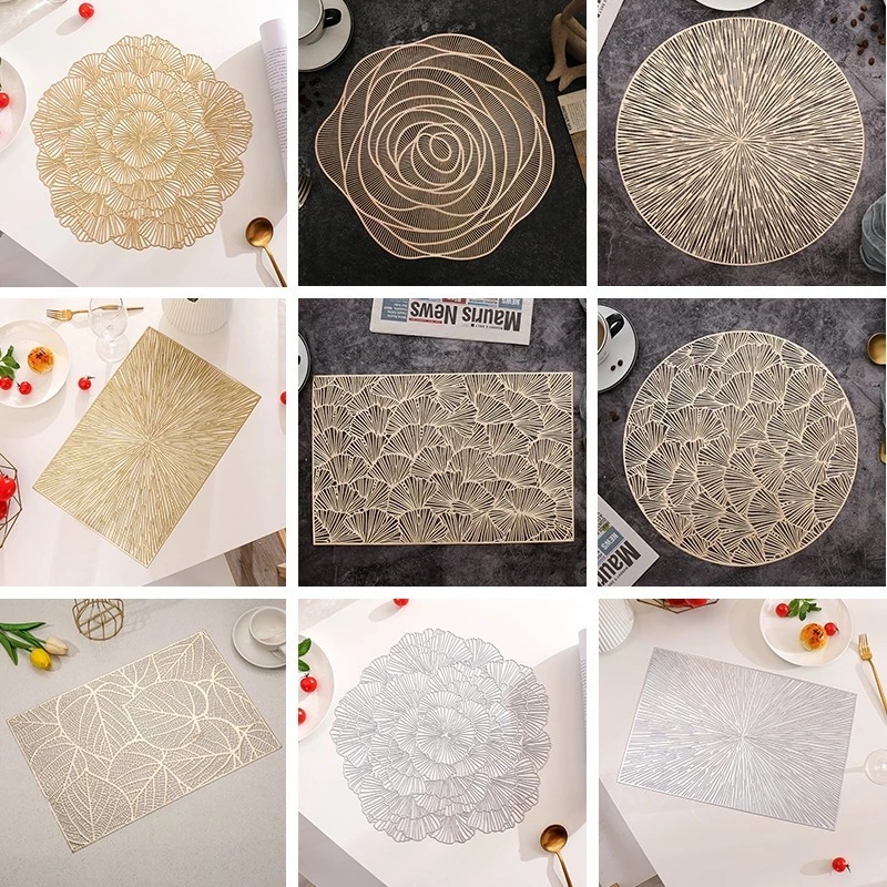 Tatakan Piring Makan Mewah / Placemat Meja Makan / Tatakan Piring Murah