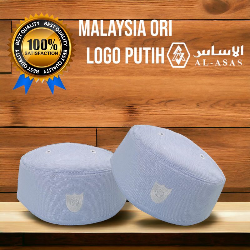 AL ASAS Peci Malaysia peci Thailand peci Abdul karim motif polos dan trumpah