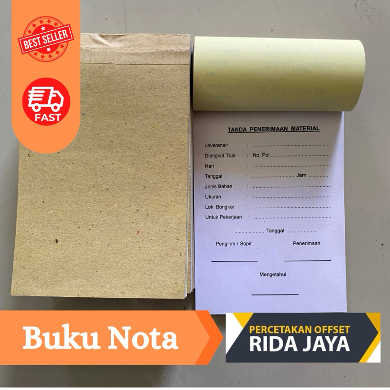 

BUKU NOTA - BON - SURAT JALAN 1 Rim NCR