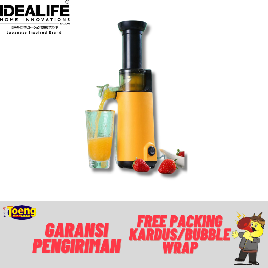 Mini Slow Juicer Idealife - MINI ELECTRIC SLOW JUICER IL-201SJA IDEALIFE