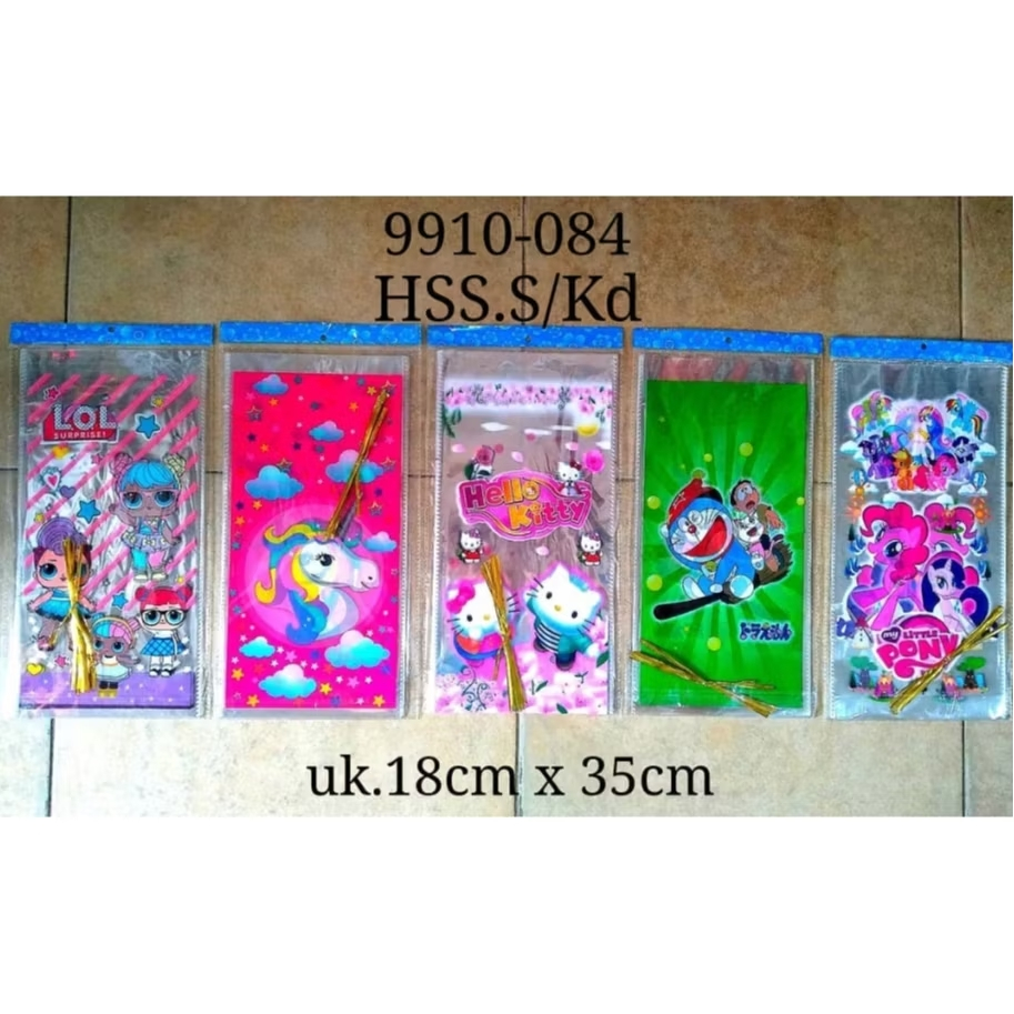 

KANTONG SNACK / GOODIE BAG ACARA ANAK 18 CM X 35 CM