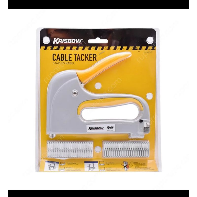 

Krisbow Cable Tacker Staples Kabel