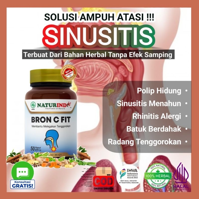 Naturindo Obat Sinusitis Polip Hidung Gratis Konsultasi