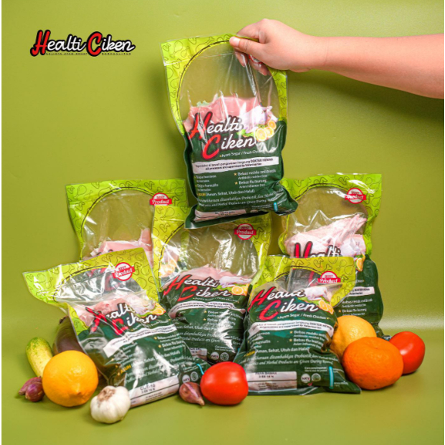 

RB HealTI CIKEN Healthy Chicken Ayam Sehat Probiotik Boneless Paha Fillet Halal 0,9-1 kg