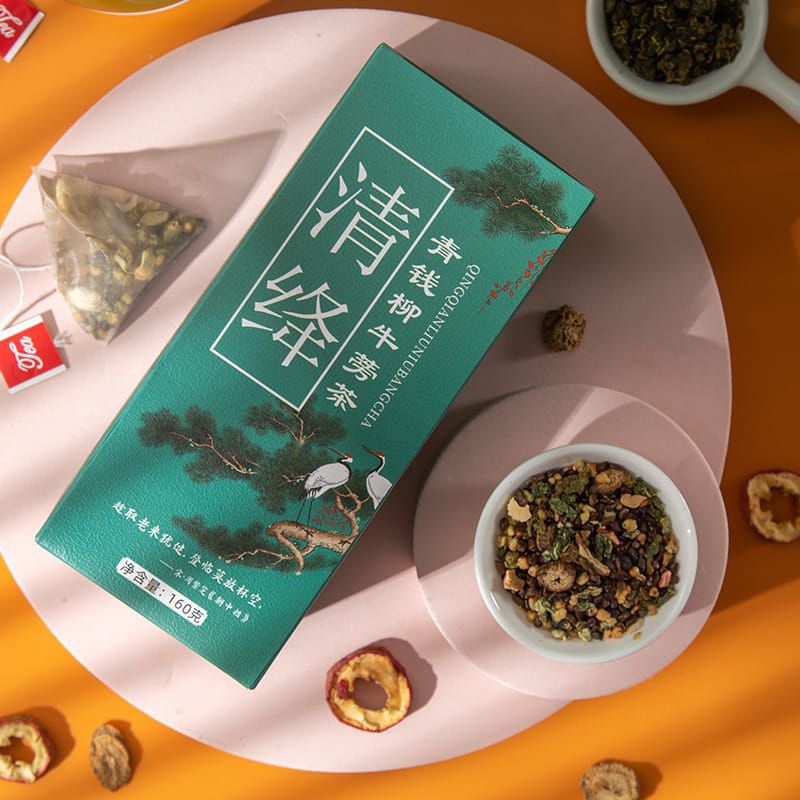 

Qing Qian Liu Niu Bangcha Teh Hijau Herbal Diabetes Mengobati Kencing Manis Kolestrol & Reumatik