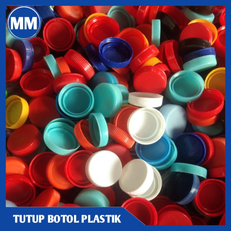 TUTUP BOTOL PLASTIK BEKAS  BERSIH HARGA PERBIJI