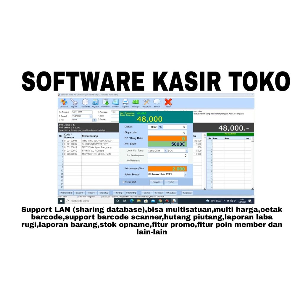 Software Toko Pro