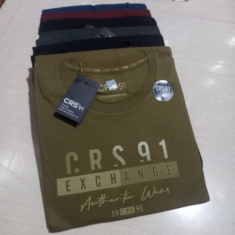 KAOS CRS 91 TERBARU ORI/KAOS PRIA/KAOS WANITA /KAOS DISTRO/PREMIUM