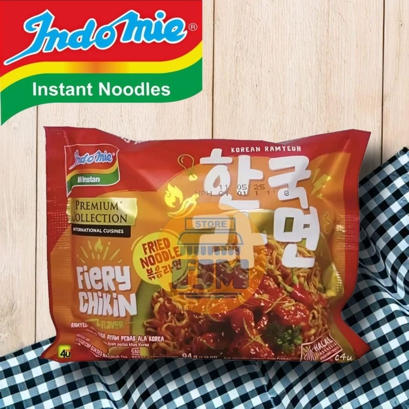 

Indomie Premium Collection Korean Varian Fiery Chikin