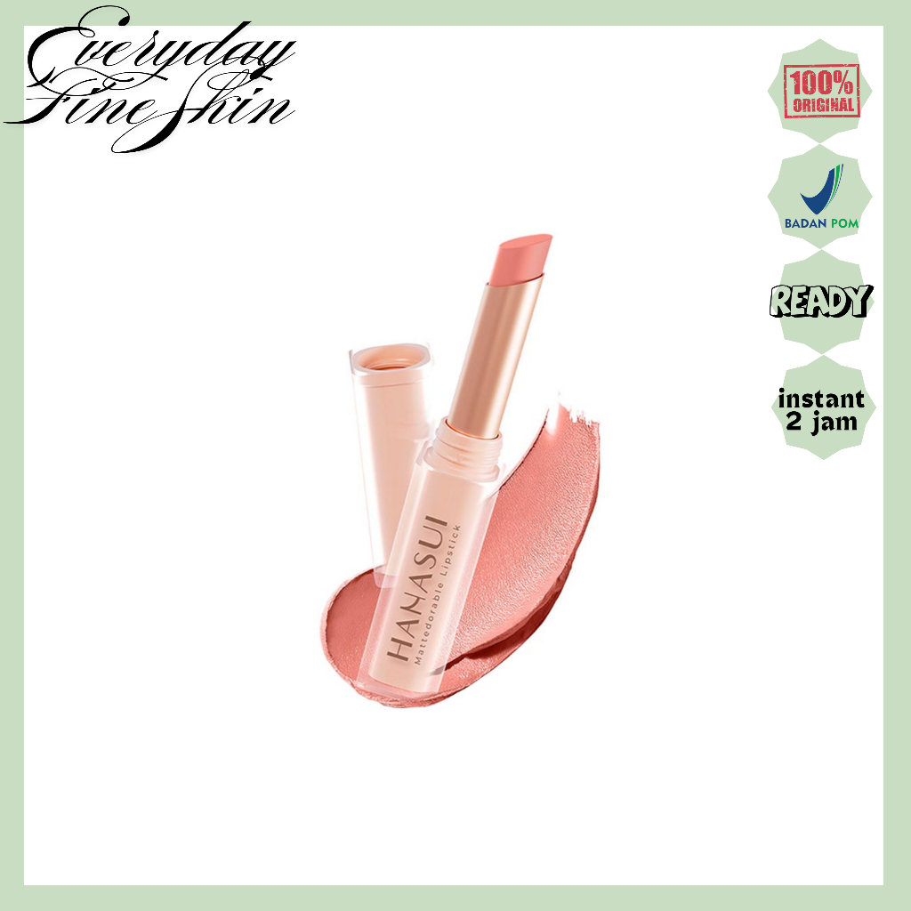 HANASUI Mattedorable Lipstick Lipstik Matte BPOM