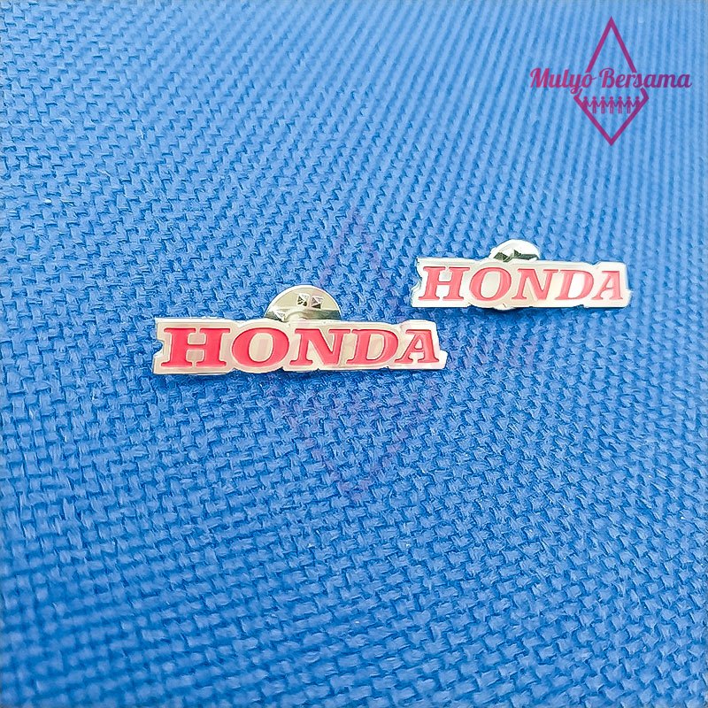 Pin Logo Honda Pin Bros Honda Pin Aksesoris - Mulyo Bersama