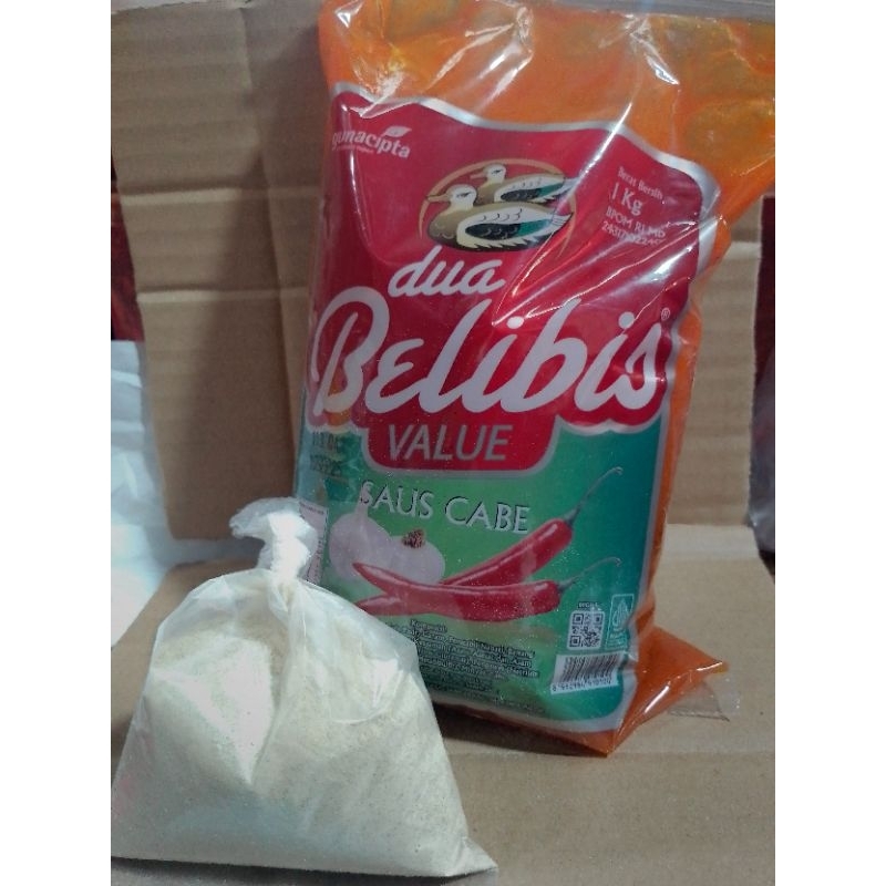 

Paket hemat belibis sambel 1kg + merica bubuk asli 50 gr( merica Bangka) tanpa campuran,digiling sendiri
