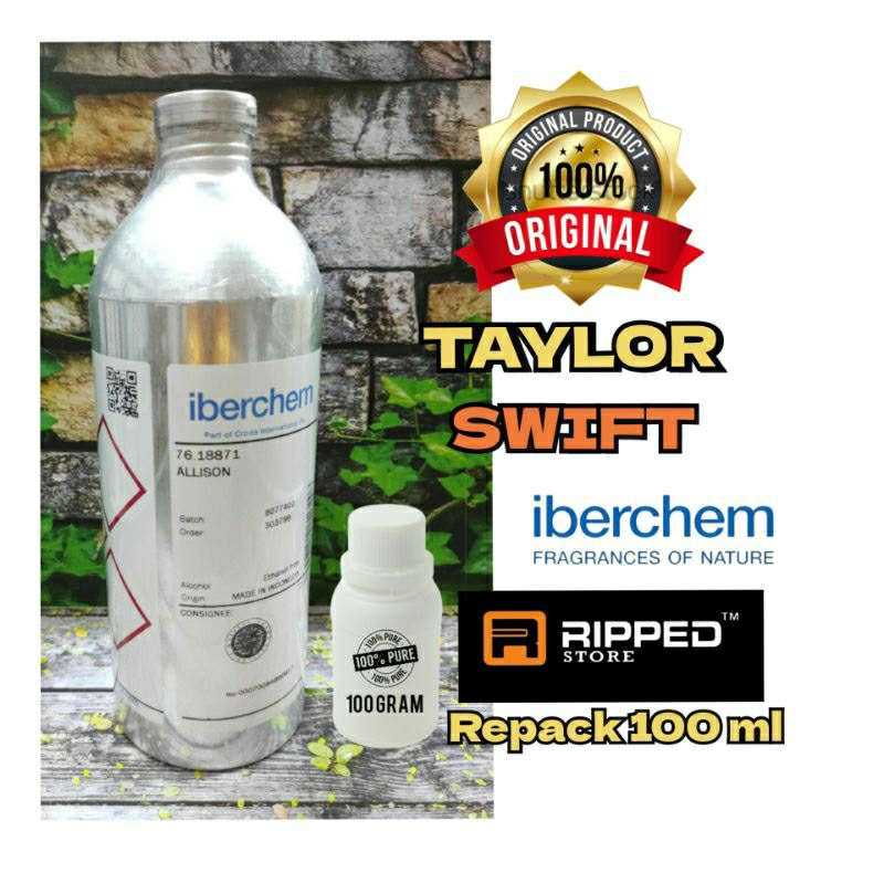 (100ML) ALISON TAYLOR SWIFT BIBIT PARFUM MURNI- BY IBERCHEM ORIGINAL