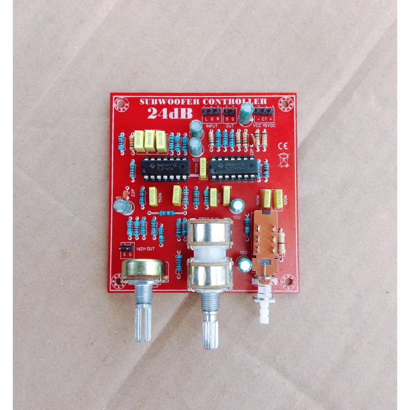 Lpf filter subwofer 24db horeg