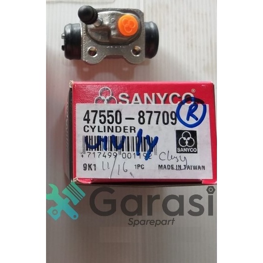 Silinder Rem/Wheel Cylinder Belakang Classy G102 1990-1998 SET SANYCO ORIGINAL