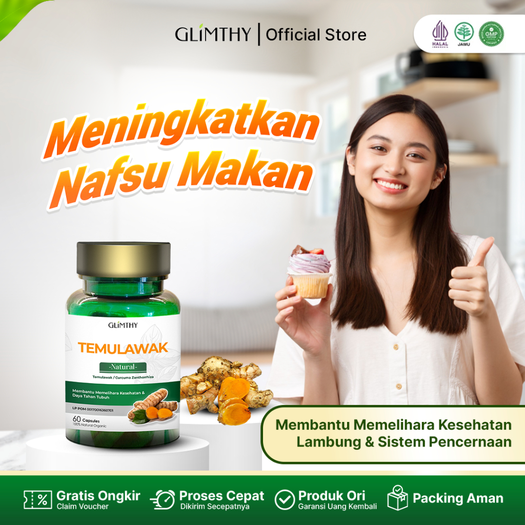 

F_daybose - Glimthy Natural Temulawak Herbal Nafsu Makan Asam Lambung GERD Liver