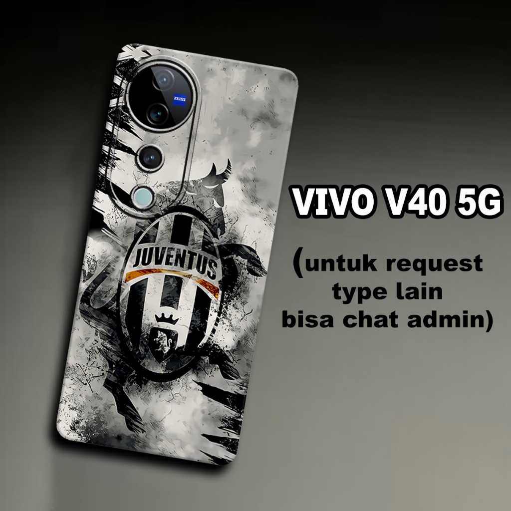 CC29/ Softcase karet lentur untuk VIVO V40 5G/Motif bola/case VIVO V40 5G/kesing VIVO V40 5G /silico