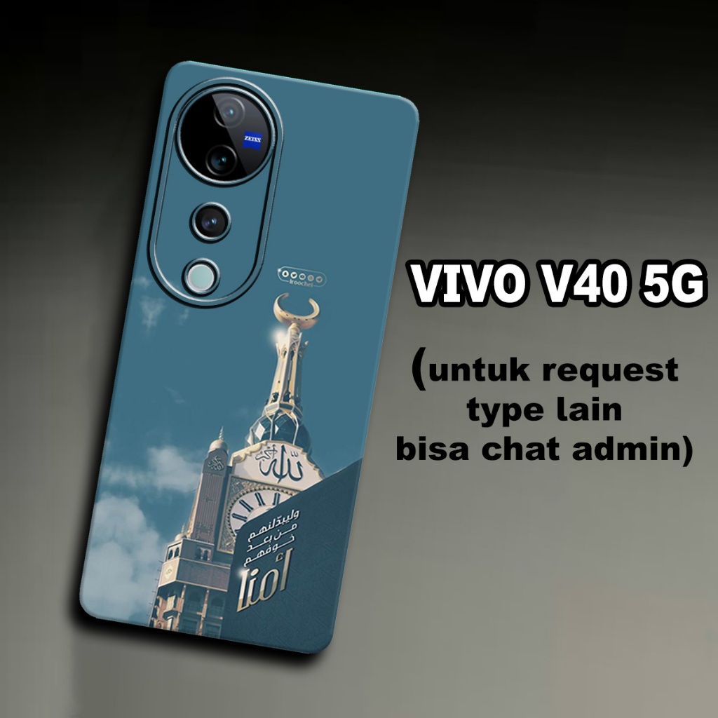 CC30/ Softcase karet lentur untuk VIVO V40 5G/Motif cewek/case VIVO V40 5G/kesing VIVO V40 5G /silic