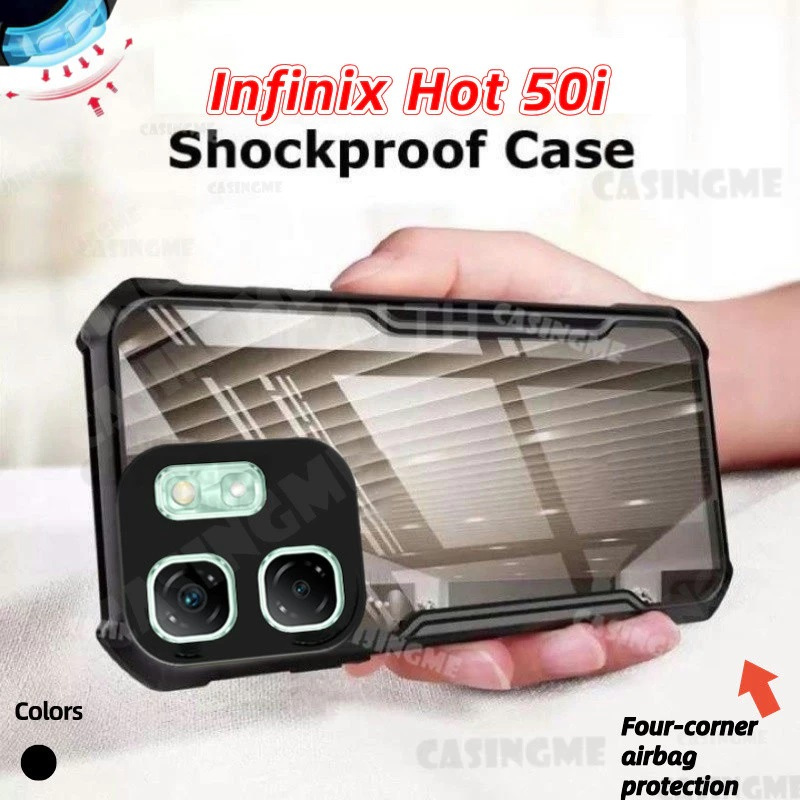 INFINIX SMART 9 / HOT 50I SOFT CASE XUNDD CLEAR BENING SILIKON CASING HANDPHONE