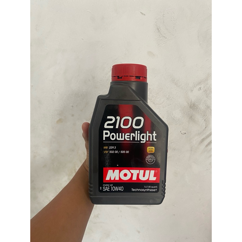 botol oli bekas motul 2100 powerlight