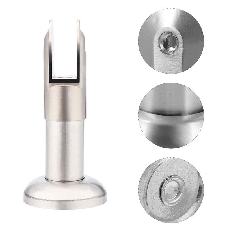 6/10cm Kaki Partisi Toilet Stainless Kaki Partisi Universal Cublicle Leg Untuk Kamar Mandi / WC