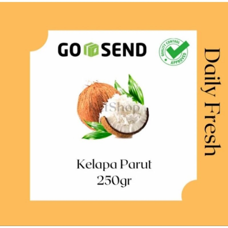 

Kelapa Parut Asli 250 gram