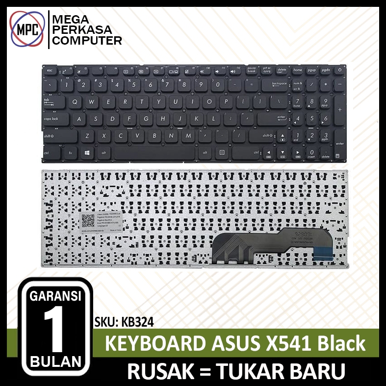 Keyboard Asus Vivobook X541 X541n X541na X541s X541sa X541sc X541u