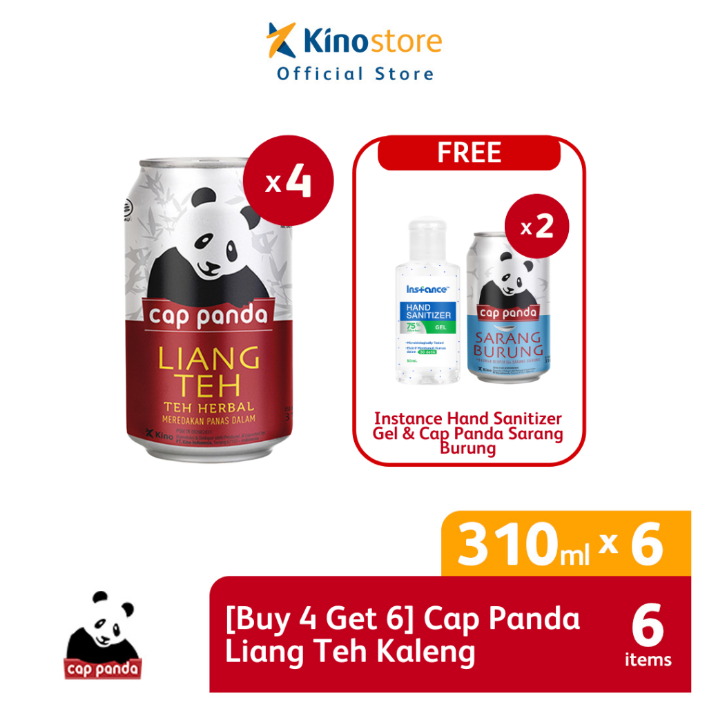 

Cap Panda Liang Teh Kaleng 310ml