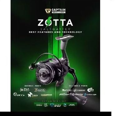 Reel Captain Gold Label ZOTTA SW 1000/2500/3000 POWER HANDLE