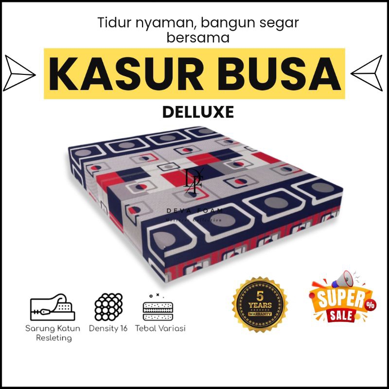 KASUR BUSA 120X200 KASUR BUSA SUPER YELLOW SERIM METIS FOAM KASUR SPON KASUR LANTAI