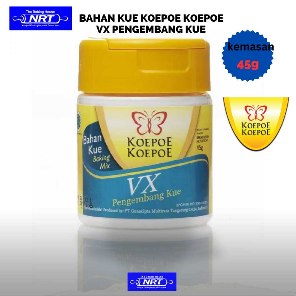 

KOEPOE KOEPOE VX PENGEMBANG KUE 45GR